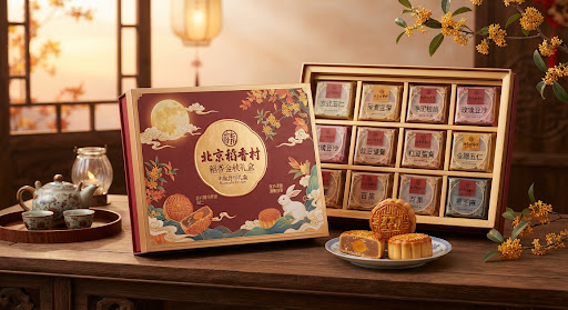 北京稻香村中秋月饼礼盒
