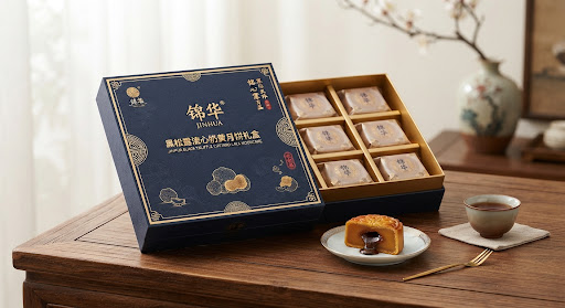 锦华黑松露流心奶黄礼盒