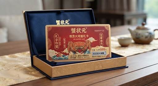 蟹状元尊贵大闸蟹礼卡