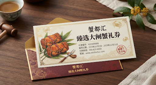 蟹都汇臻选大闸蟹礼券